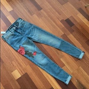 Express Embroidered Jeans